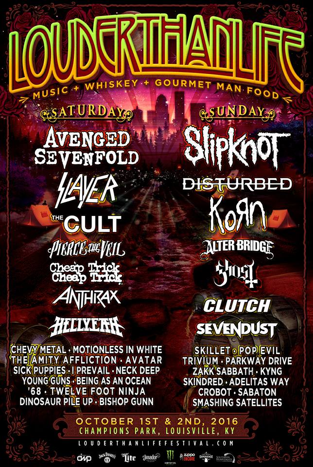 LOUDER THAN LIFE FESTIVAL: Details Revealed!
